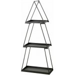 Boltze Regál stromek Haakon, černá, 25 x 55 x 130 cm – Hledejceny.cz