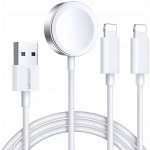 Joyroom kabel 3v1 / nabíječka pro Apple Watch + 2x iPhone Lightning S-IW007 – Zboží Živě