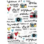 HuráPapír samolepky průhledné A5 vyfotíme se – Zboží Mobilmania