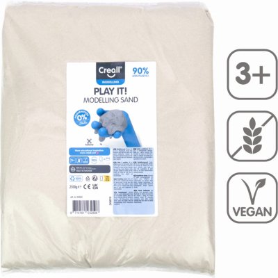 Creall modelovací písek Play it! 2500 g přírodní – Hledejceny.cz