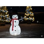 Pro-Tech shop Světelný LED sněhulák 72cm bílý 69693 – Hledejceny.cz