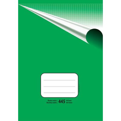 BOBO Sešit školní bezdřevý 445 – Zboží Dáma