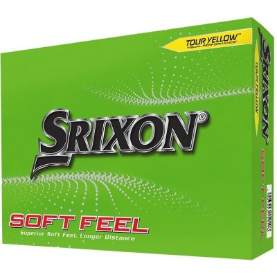 SRIXON Soft Feel 13 žluté 12 ks – Hledejceny.cz