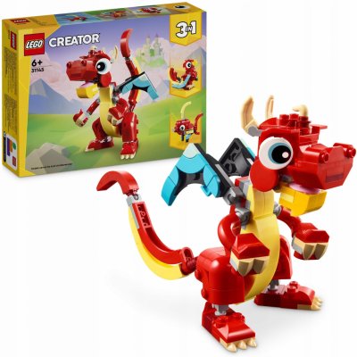 LEGO® Creator 31145 Červený drak – Zbozi.Blesk.cz