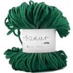 Bavlněná šňůra MILA 5mm - Zelená trávová/P46 – Zboží Dáma