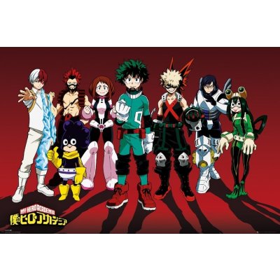 Plakát, Obraz - My Hero Academia - Line Up, 91.5 × 61 cm – Hledejceny.cz