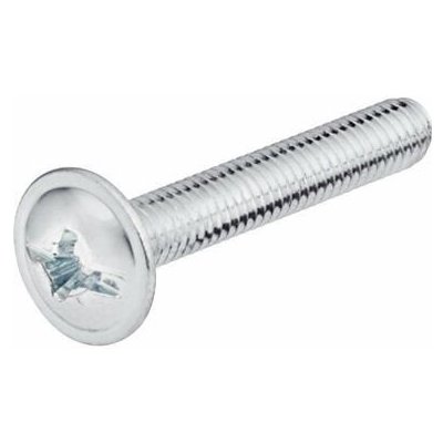 šroub M4*60mm , celozávit , okrasný s límcem Zn DIN 967 – Sleviste.cz