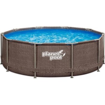 Planet Pool Bazén FRAME ratan 305 x 91 cm