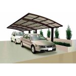 Ximax Alu přístřešek Portoforte 60 Tandem 2,70 x 9,83 m hnědá – HobbyKompas.cz