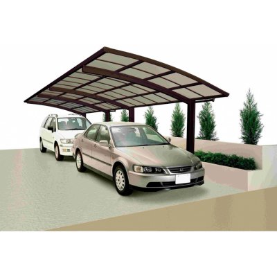 Ximax Alu přístřešek Portoforte 60 Tandem 2,70 x 9,83 m hnědá – HobbyKompas.cz