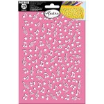 Aladine Silikonová samolepicí šablona Aladine 3D Noty – Zboží Dáma