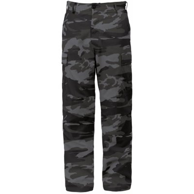 Kalhoty Rothco BDU black camo – Hledejceny.cz