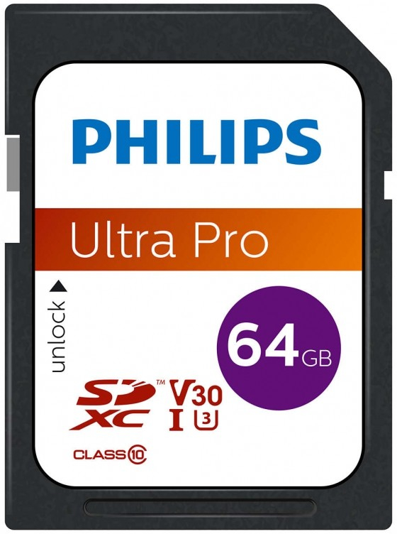 Philips SDXC 64 GB FM64SD65B/00