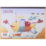 papírny Brno Skicák A4 lepený 20 l. 6827 – Sleviste.cz