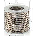 MANN-FILTER Vzduchový filtr C1574 – Hledejceny.cz