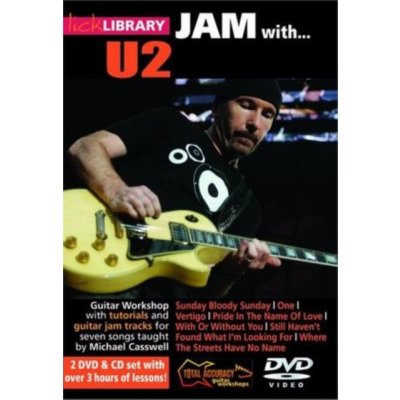 Lick Library: Jam With...U2 DVD – Hledejceny.cz