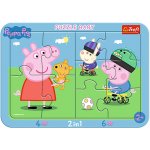 Trefl deskové Peppa Pig 32,5 x 23 cm 10 dílků – Hledejceny.cz