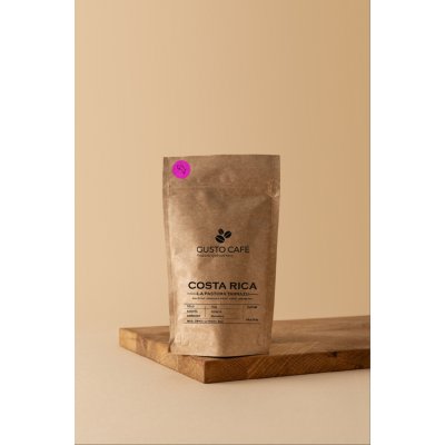 Rodinná pražírna Gusto Café Costa Rica La Pastora Tarrazu zrnková 80 g – Hledejceny.cz