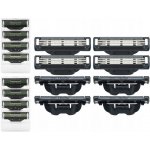 Gillette Mach3 Charcoal 8 ks – Zboží Dáma