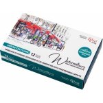 Urban sketching Sada akvarelových barev Rosa 12ks – Sleviste.cz
