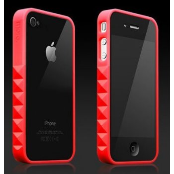 Pouzdro More Glam Rocka iPhone 4 červené