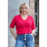 Úpletový top TRUST Tmavě růžová – Zboží Dáma