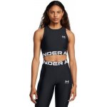 Under Armour HeatGear Rib Tank BLK 1388694 001 – Zboží Dáma