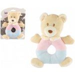 Tulilo Plyšové chrastítko Medvídek růžová/modrá – Zboží Dáma
