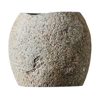 Muubs Pohárek na kartáček VALLEY 10 x 10 cm šedý – Sleviste.cz