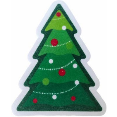 HOUBIČKA NA NÁDOBÍ VÁNOČNÍ STROMEK 9,5X12,5X3CM – Zboží Dáma
