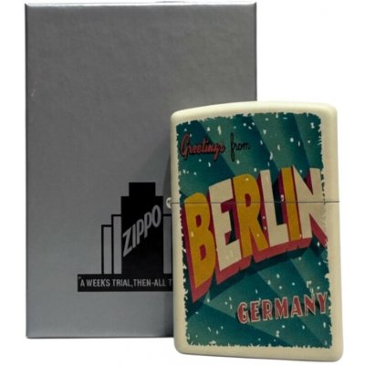 Zippo creme color "Greetings from Berlin – Hledejceny.cz