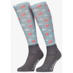 LeMieux Dětské jezdecké podkolenky Junior Flying pigs modré – Zboží Mobilmania