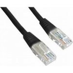 Gembird PP12-1M/BK Eth Patch UTP, kat. 5e, 1m, černý – Zboží Živě