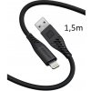 usb kabel Swissten 71533010 USB / Lightning, 60W, 1,5m, černý