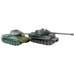 IQ models Tiger I vs. T34/85 sada bojujících tanků 2,4 GHz RC 65781 RTR 1:10 – Zboží Mobilmania