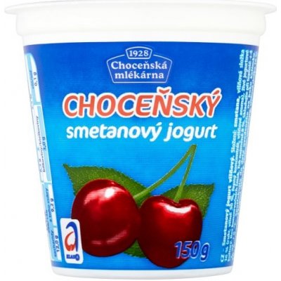 Choceňská mlékárna Choceňský smetanový jogurt višeň 150 g