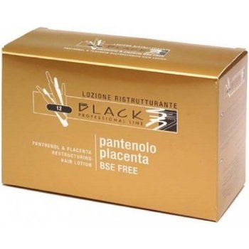 Black Hair Loss Serum/vlasové sérum proti padání vlasů s placentou 12 x 10 ml
