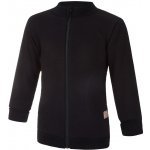 Little Angel Mikina hřejivá rozepínací černá – Zboží Mobilmania