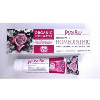 Rose Rio homeopatická zubní pasta aromaterapeutická péče 65 ml