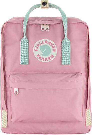FJALLRAVEN-Kanken koncept pink/mint green Růžová 16 l