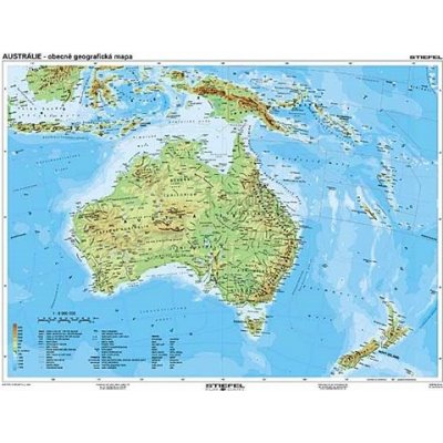 Austrálie a N.Zéland obec. a polit. A3 – Stiefel A3