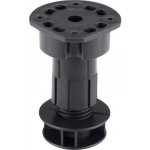 Walteco Soklová noha NR 04, 80-120 mm 200 kg, plast, černá , 50000 – Zboží Mobilmania