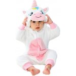 Dětský overal bílý jednorožec – Sleviste.cz