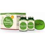 Greenfood Box Immunity vitamin D3 60 kapslí a vitamin C500 60 kapslí + PILLBOX – Hledejceny.cz