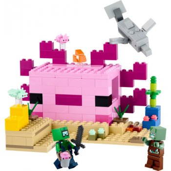 LEGO® Minecraft™ 21247 Domeček axolotlů