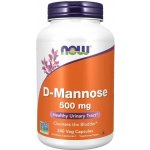 Now Foods D-Manóza 500 mg 240 kapslí – Hledejceny.cz