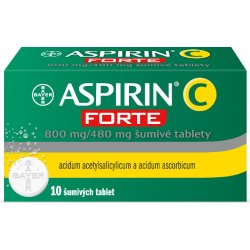 ASPIRIN C FORTE POR 800MG/480MG TBL EFF 10