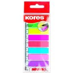 Samolepící neonové záložky Index Strips "Podepiš zde" na pravítku 45x12 mm / 8 barev / 25 – Hledejceny.cz