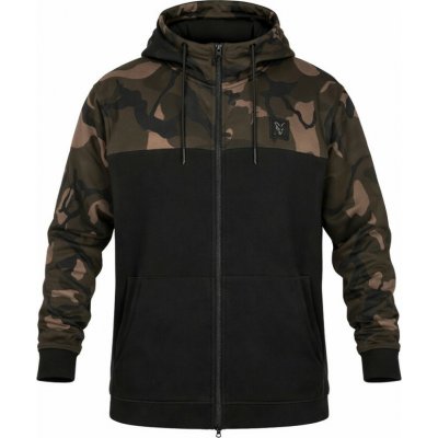 Fox mikina LW Black Camo Split Zip Hoody – Sleviste.cz