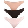 Calvin Klein 3PACK dámské kalhotky vícebarevné QD3804E-FIY